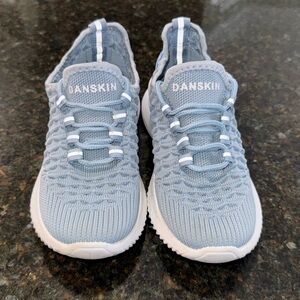 Danskin Blue Knit Sneakers